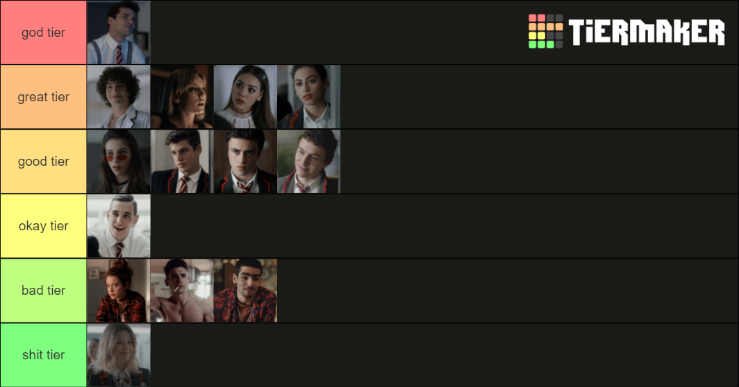 'elite' characters, ranked Tier List Rankings) TierMaker