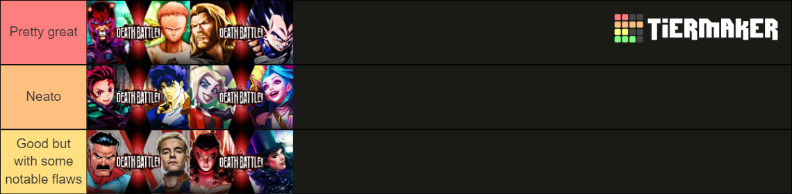 Death Battle Season 9 Tier List (Community Rankings) - TierMaker