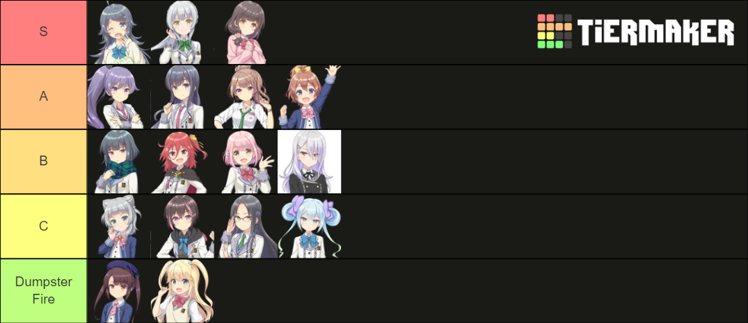 Ongeki Character Tier List (Community Rankings) - TierMaker