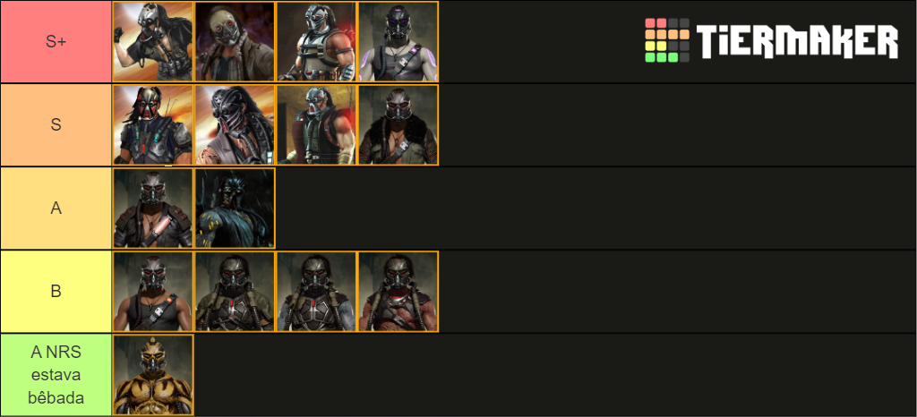 Kabal Skins Tier List Community Rankings Tiermaker Kabal Skins Tier List Community Rankings Tiermaker