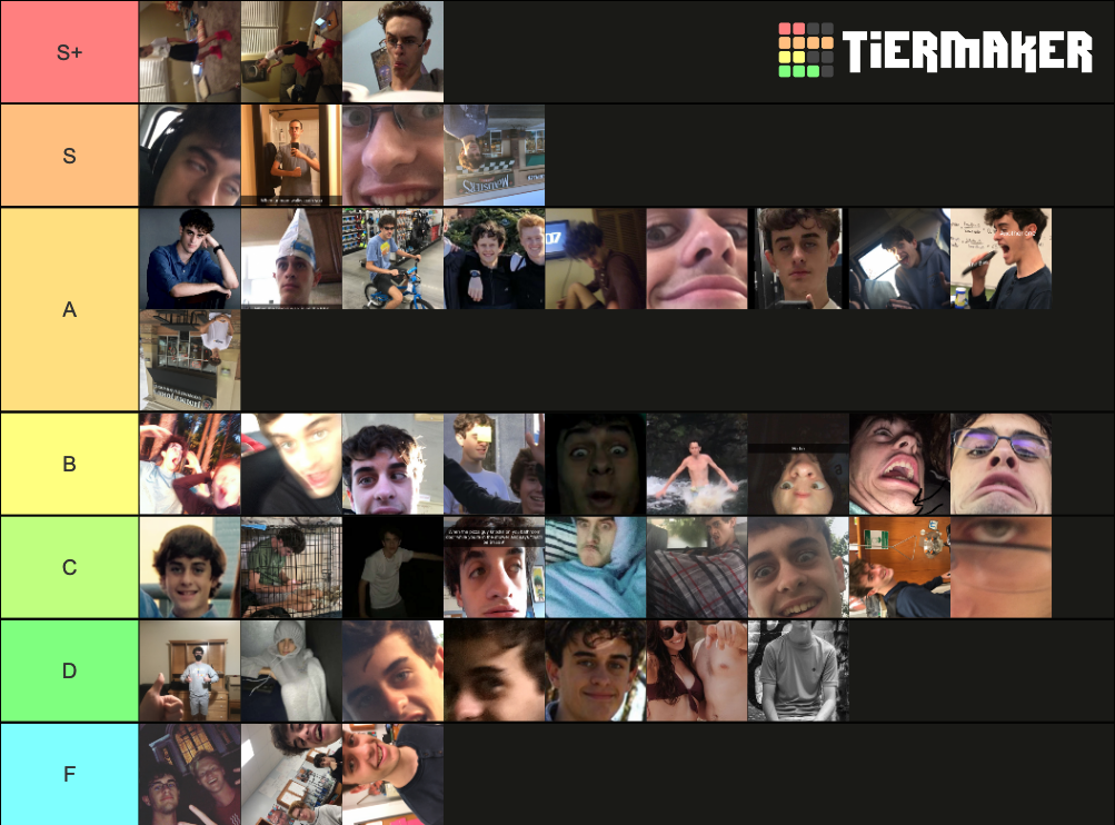 Carson Faulkner Photo Tier List Rankings) TierMaker
