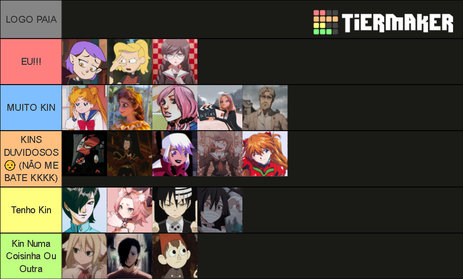 meus kin ai Tier List (Community Rankings) - TierMaker
