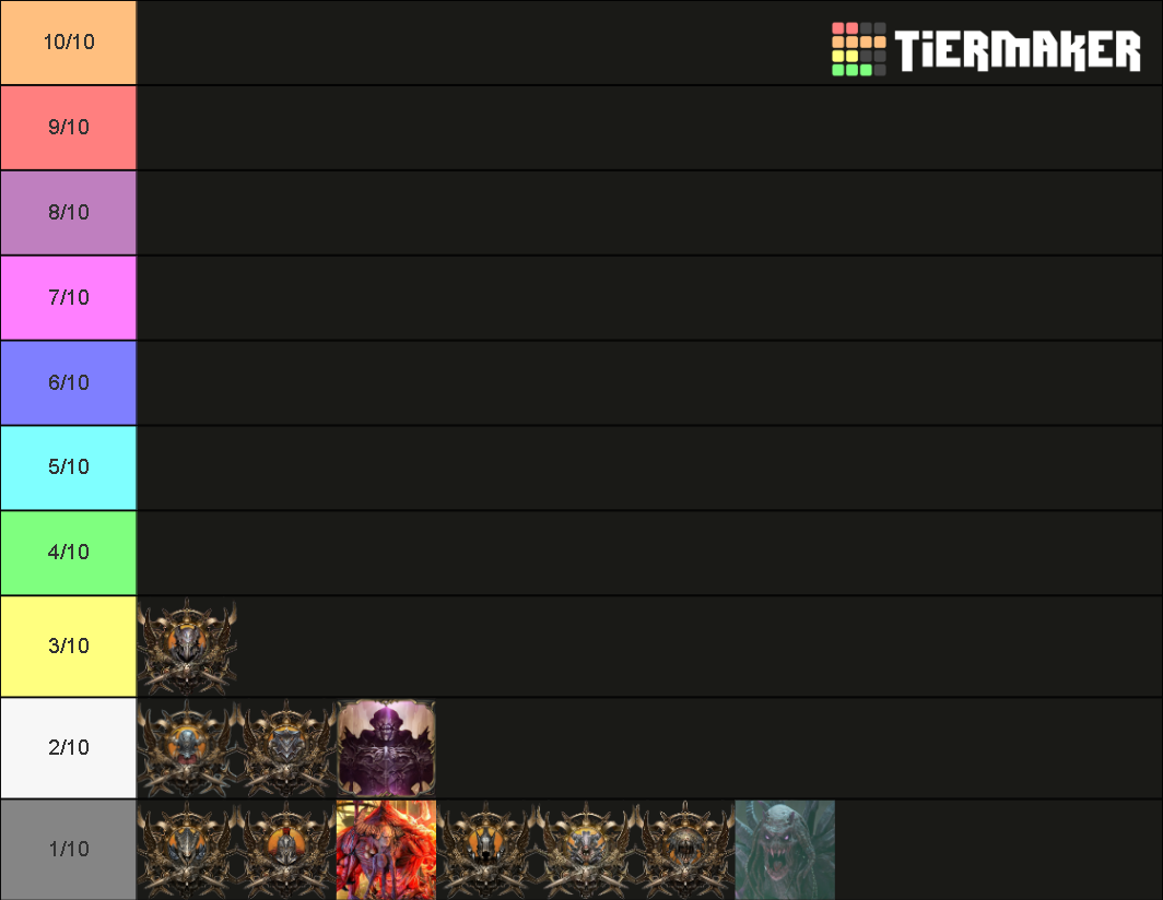 LORDS OF THE FALLEN BOSSES RANK Tier List (Community Rankings) - TierMaker