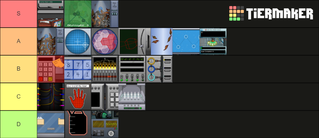 Among Us Tasks: Skeld Tier List (Community Rankings) - TierMaker