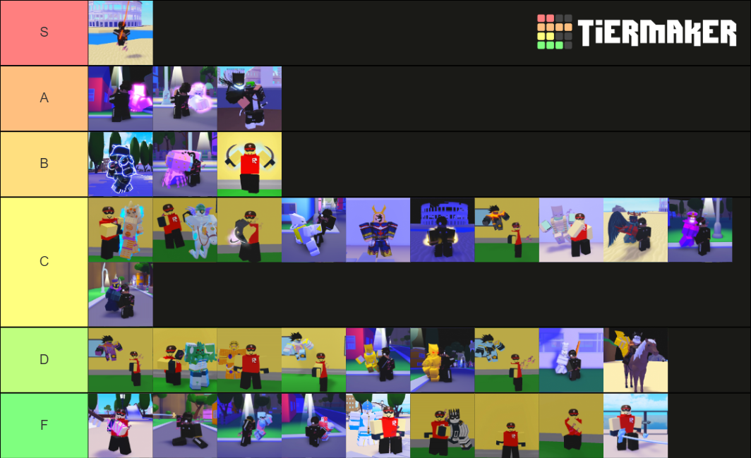 AUT Stands Tier List Rankings) TierMaker