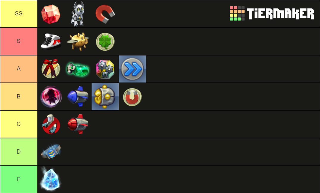 Jetpack Joyride Gadgets Tier List Rankings) TierMaker