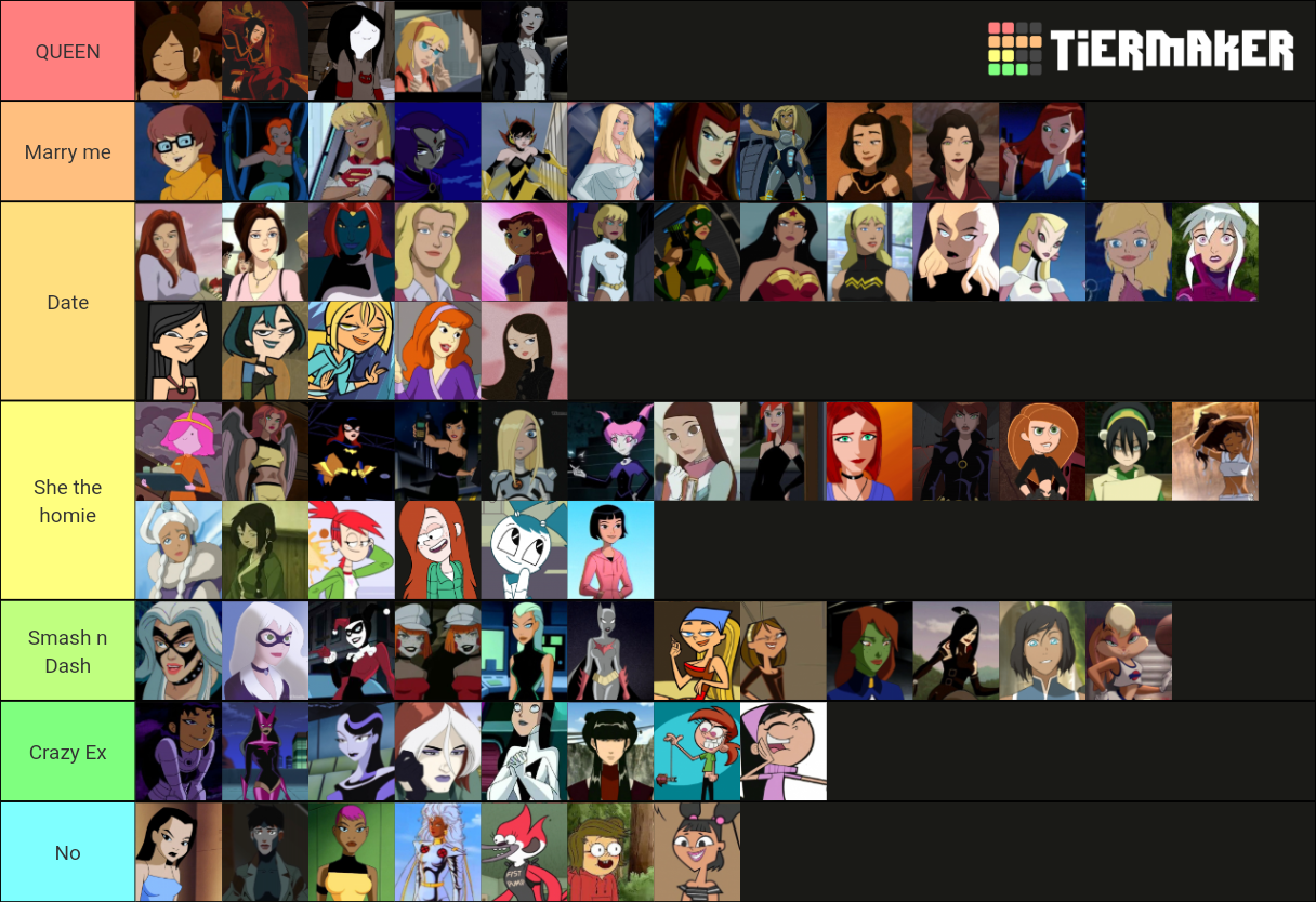 Cartoon Baddies Tier List Ranking Cartoon Baddies Eroppa Cartoon Baddies Tier List Ranking Cartoon Baddies Eroppa