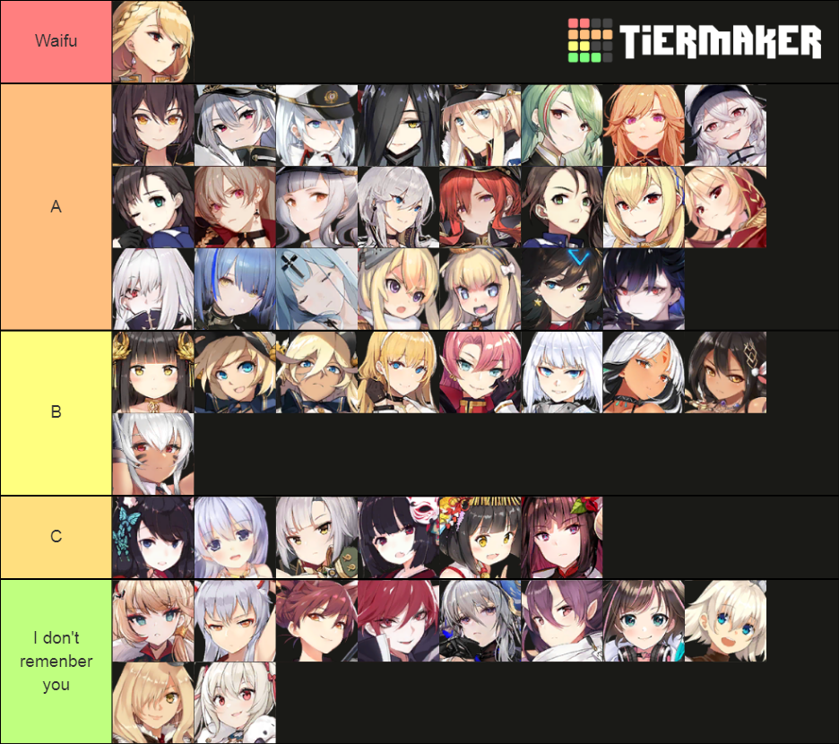 Azur Lane Battleships Tier List (Community Rankings) - TierMaker