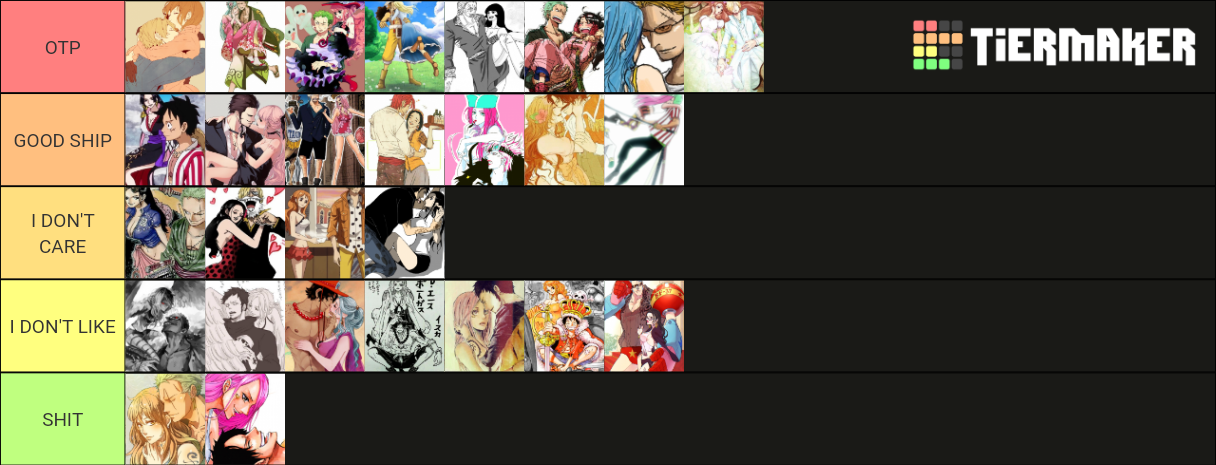 One Piece Ships Tier List (community Rankings) - Tiermaker