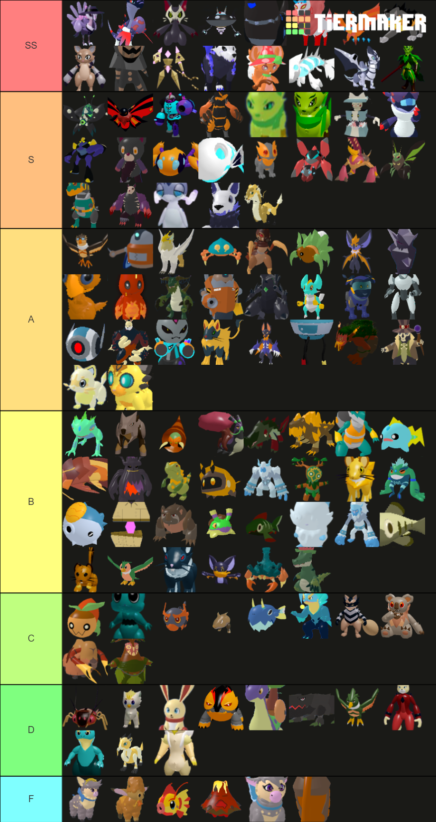 Lommian Legacy Loomians Tier List (Community Rankings) - TierMaker