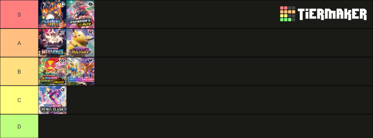 Pokemon Tcg Sword And Shield Tier List Community Rankings Tiermaker