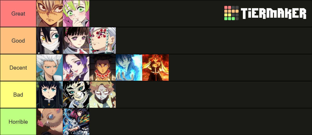 Breathing Style Slayers Unleashed Tier List Community Rankings Tiermaker