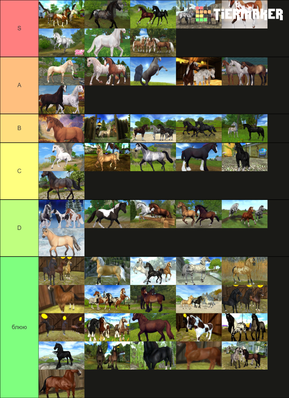 Star Stable Online Horse Breeds (2020) Tier List (Community Rankings ...