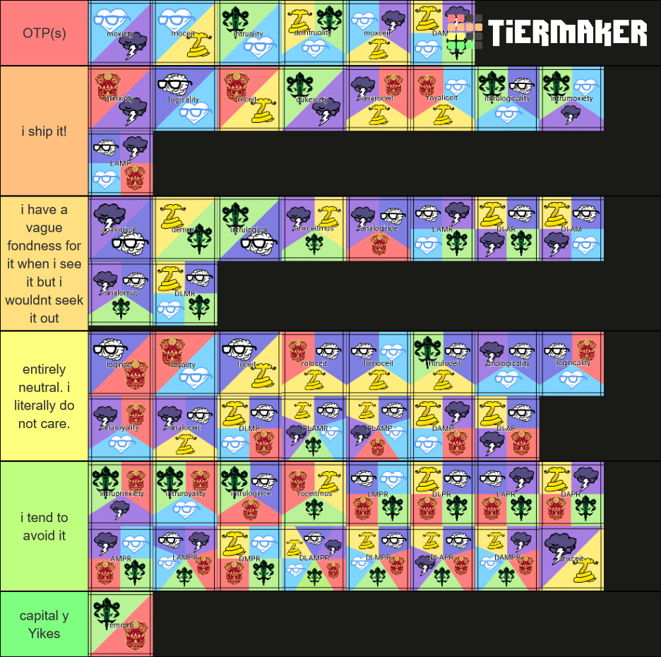 Sanders Sides Ships including Poly Ships Tier List Community Rankings TierMaker