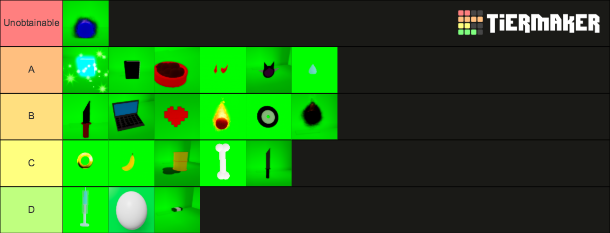 SP items guide Tier List (Community Rankings) - TierMaker