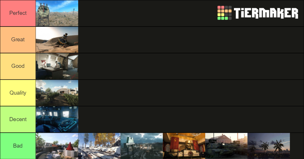 Call of Duty Black Ops Cold War Multiplayer maps Tier List