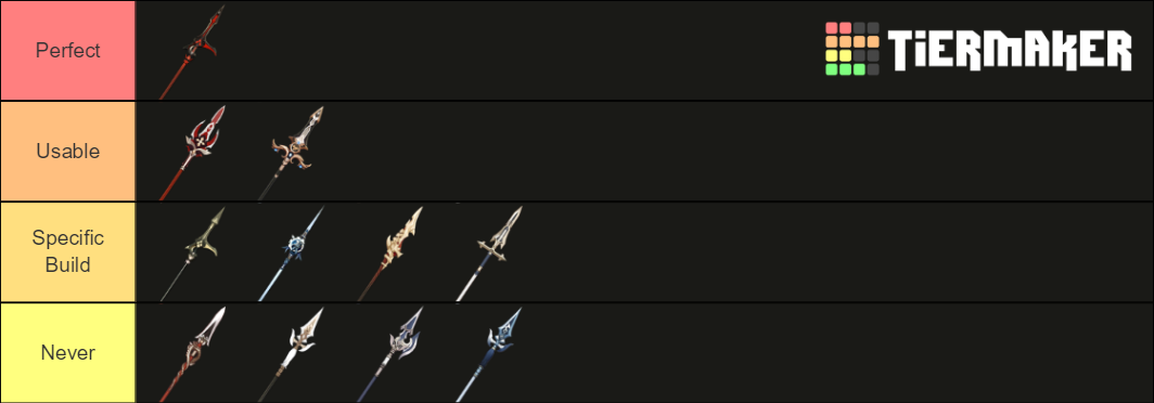 Xiao F2P Weapons Tier List Community Rankings TierMaker   Xiao F2p Weapons 781680 1611409479 