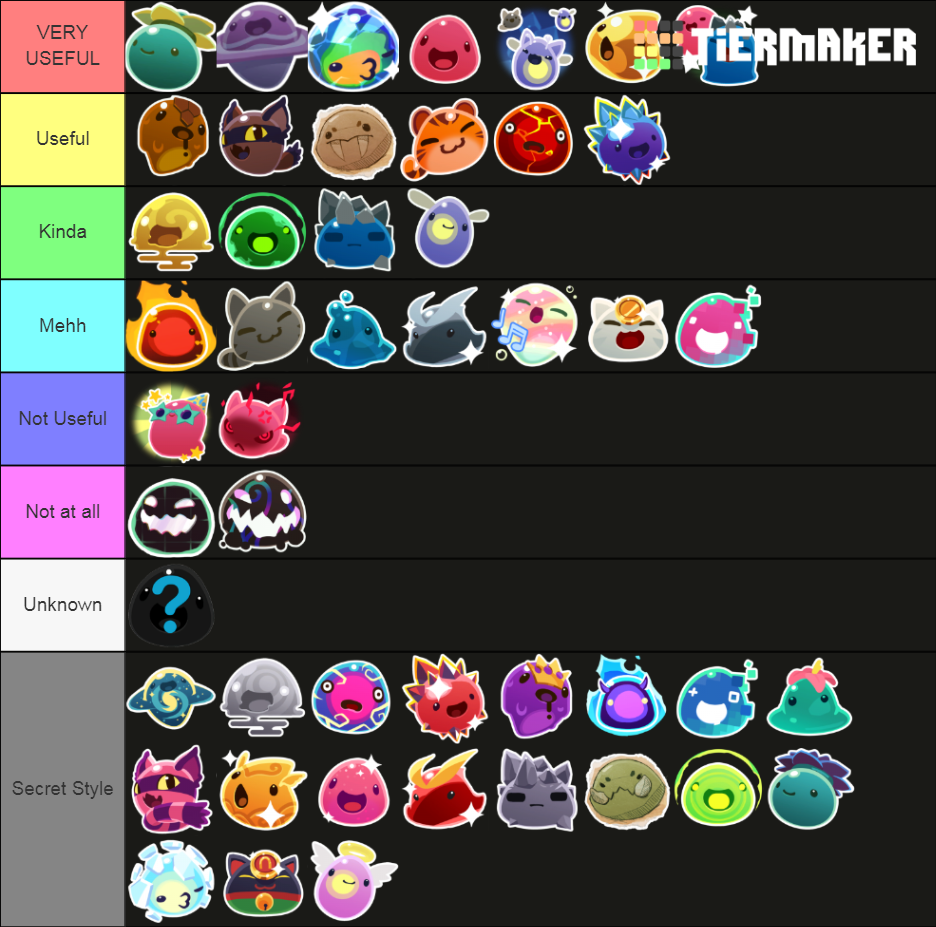 All Slime Rancher Slimes Secret Styles And SR2 Comfirmed S Tier List   All Slime Rancher Slimes  Secret Styles 725793 1613127561 