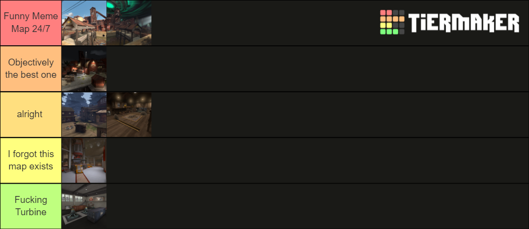 Team Fortress 2 ctf map Tier List (Community Rankings) - TierMaker