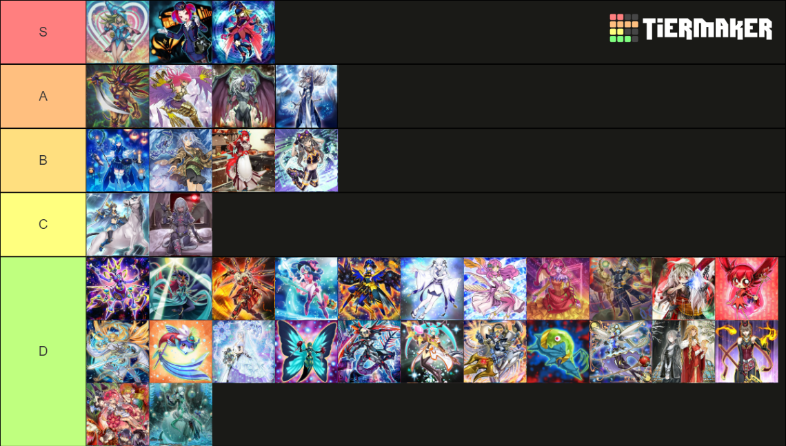 Yugioh Waifu Decks/Single Cards Tier List Rankings) TierMaker
