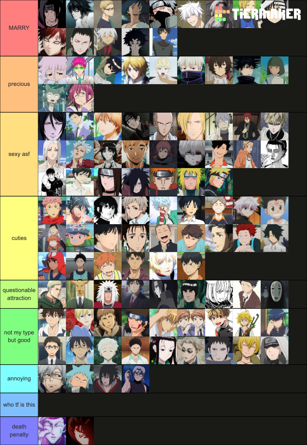 anime-boy-tier-list-community-rankings-tiermaker