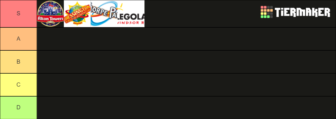 UK Theme Parks Tier List Community Rankings TierMaker UK Theme Parks Tier List Community Rankings TierMaker