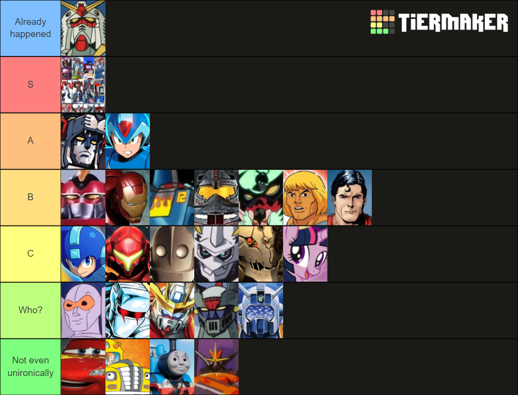 Death Battle Opponents For Optimus Prime Tier List (community Rankings 