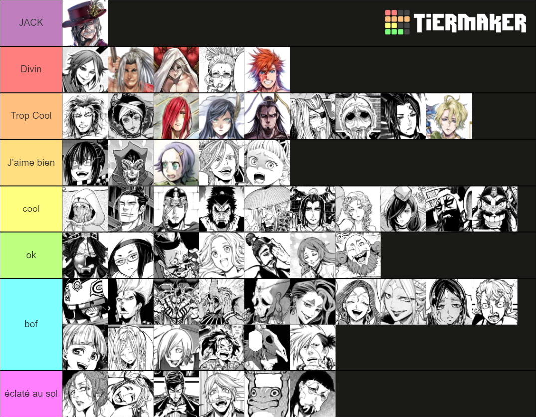 Shuumatsu No Valkyrie Updated Tier List Community Rankings TierMaker