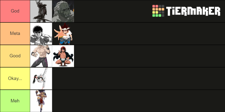 Tatakai Tier Style Tier List (Community Rankings) - TierMaker