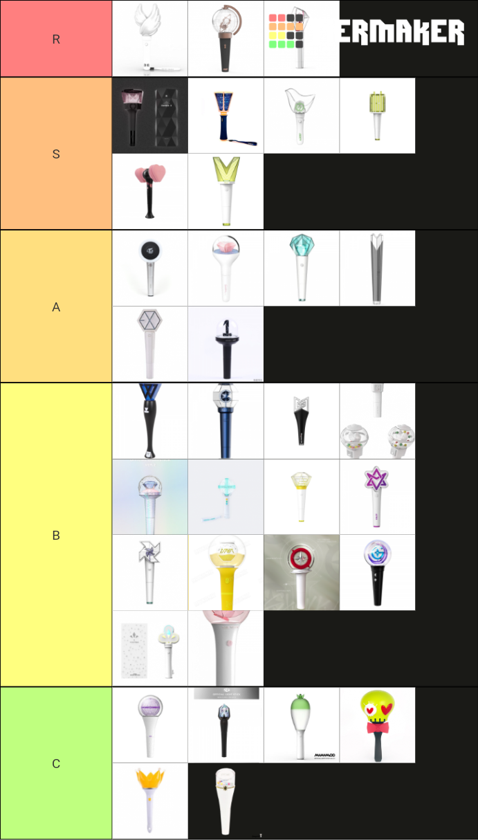 Kpop Lightstick Ranking 2020 Version Tier List Rankings