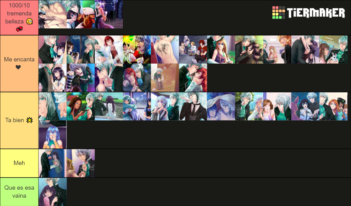 Corazón de melón lysandro Tier List Rankings) TierMaker