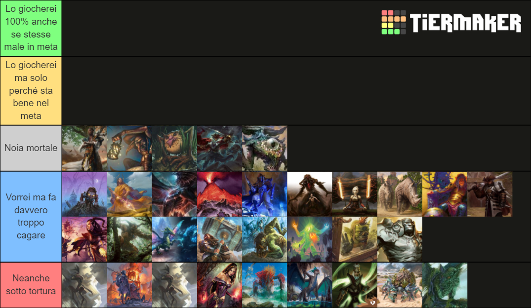 Mazzi prefe Tier List Rankings) TierMaker