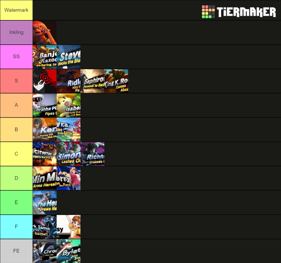 All Smash Reveal Trailers from SSB4 to SSBU (Pyra/Mythra) Tier List