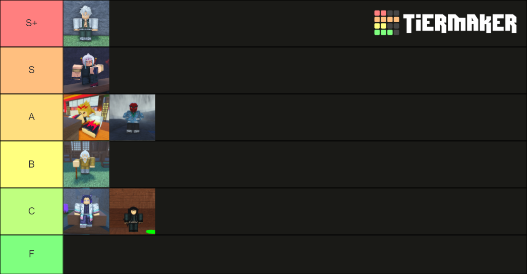 Onikami Breathing Styles Tier List Rankings) TierMaker