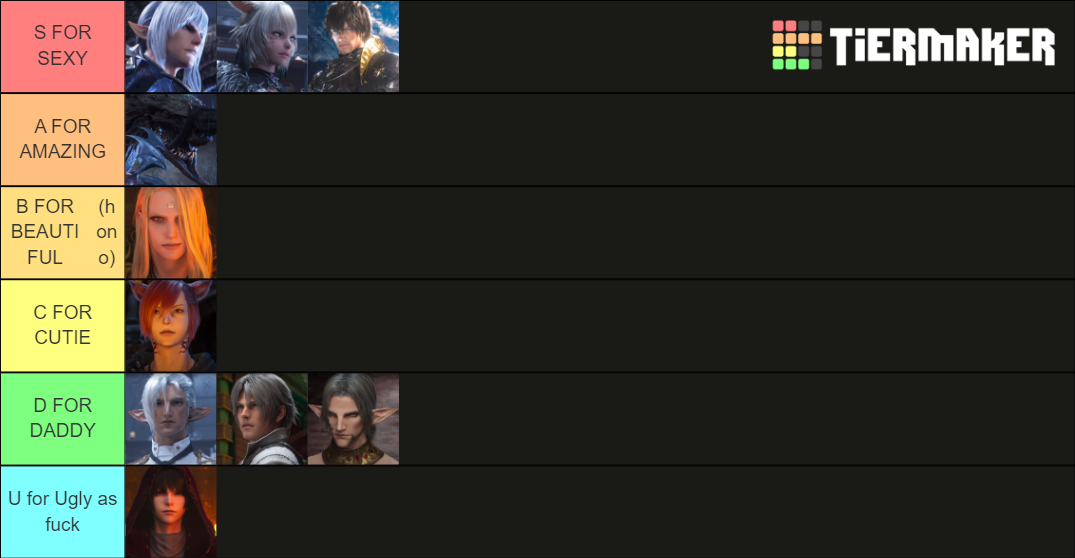 FFXIV Endwalker Trailer Characters Tier List Rankings