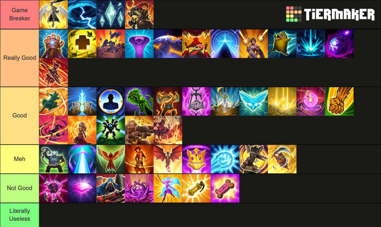 Paladins Ultimate Abilities (+Octavia)(48 ultimates) Tier List ...