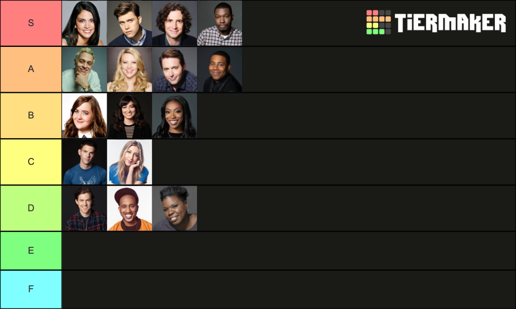 SNL Cast Members Tier List (Community Rankings) - TierMaker