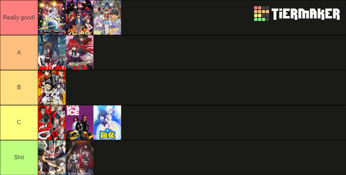 Anime Night Animes Tier List (Community Rankings) - TierMaker