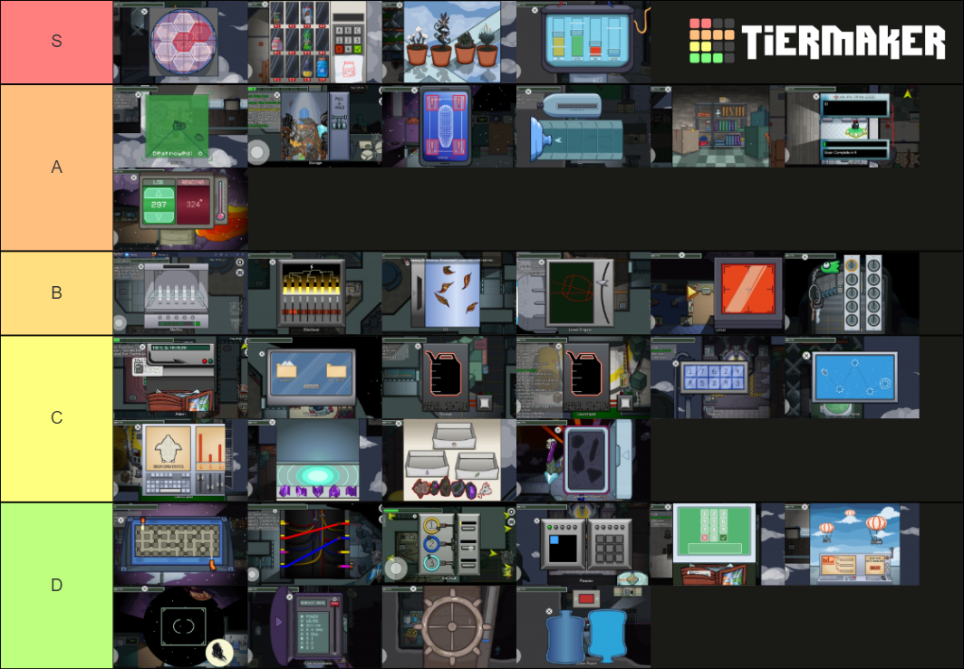 Among us Task Tier List (Community Rankings) - TierMaker