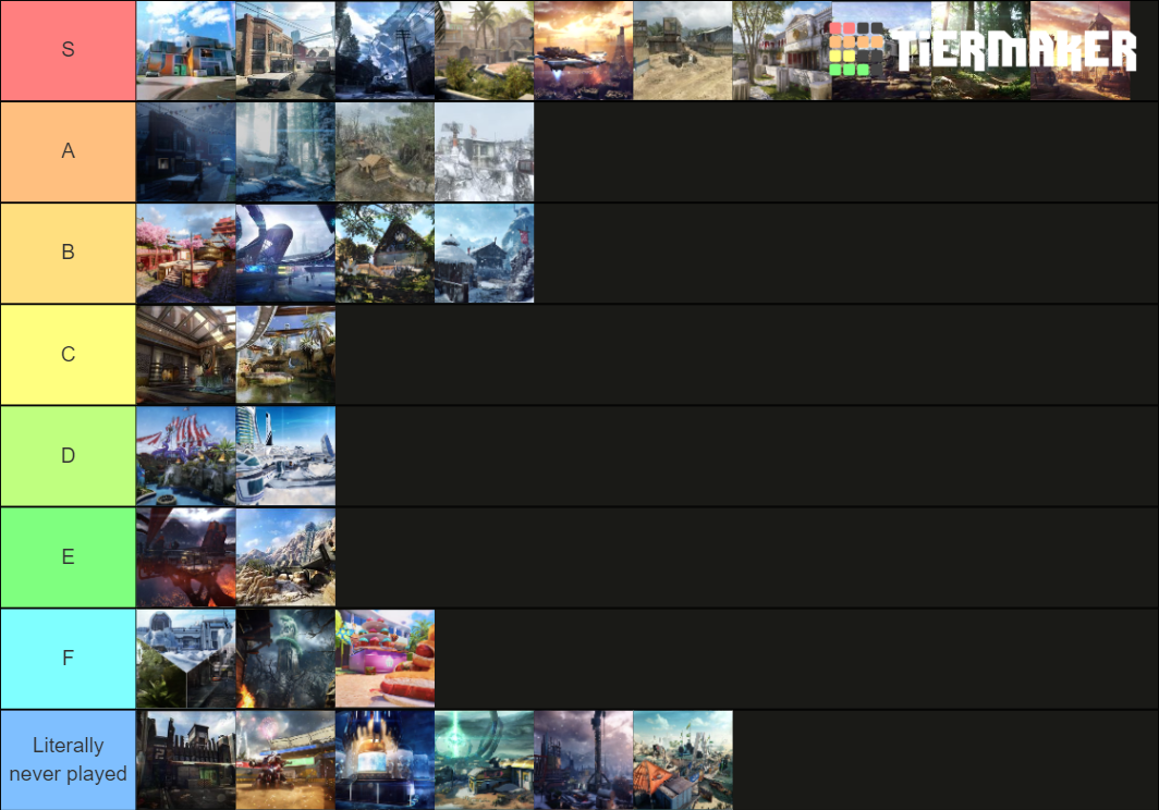Bo3 maps Tier List Rankings) TierMaker