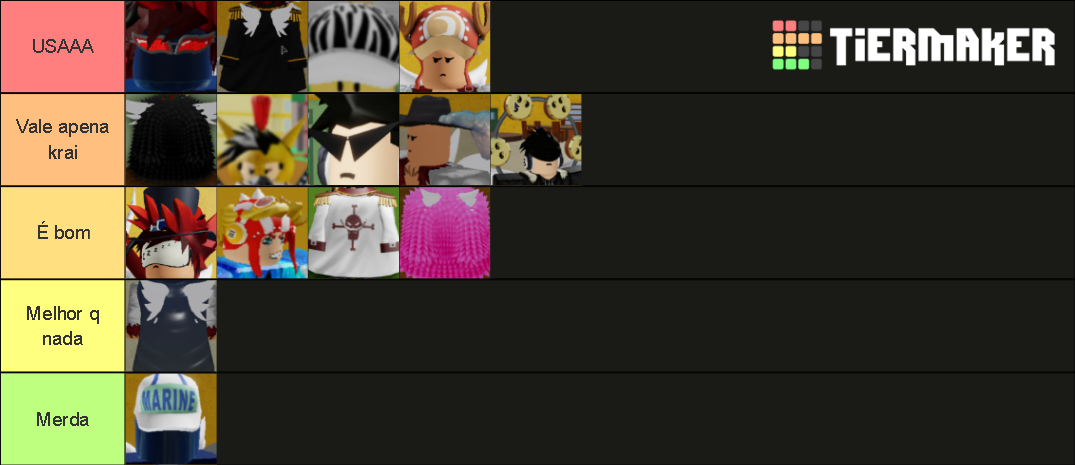 Blox Fruits Accessory Update 11 Tier List Community Rankings Tiermaker