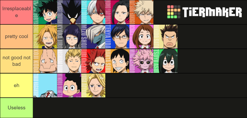 Coolest Quirk Tier List (Community Rankings) - TierMaker