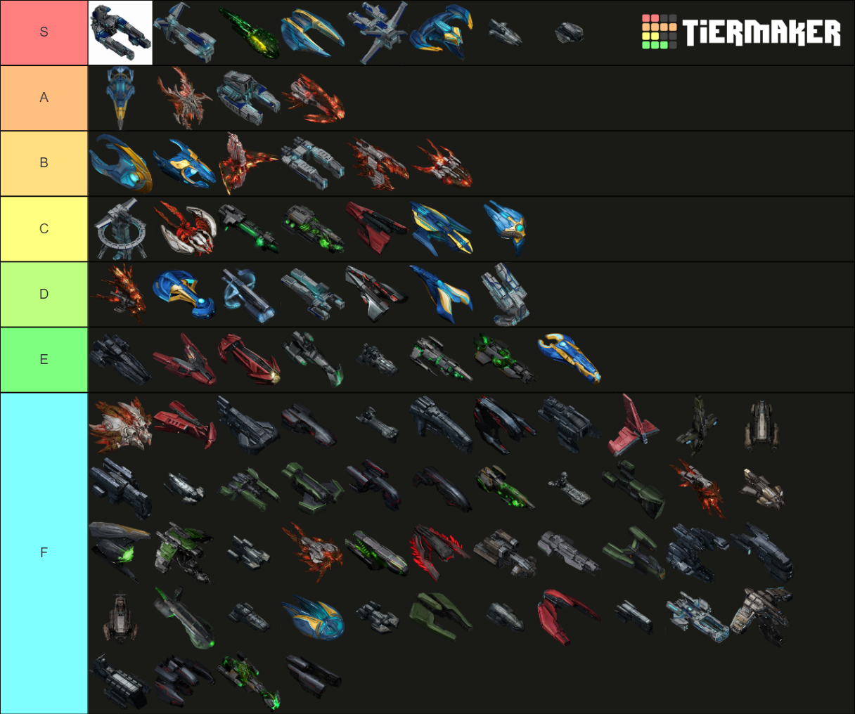 Vega Conflict Ships Tier List Community Rankings Tiermaker 8976