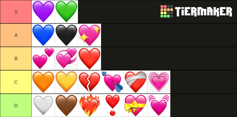 heart-emoji-tier-list-community-rankings-tiermaker