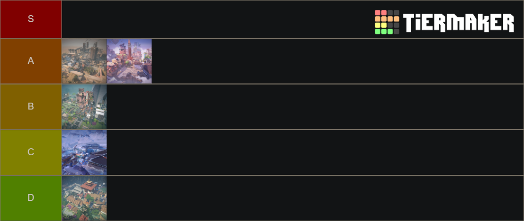 Valorant Maps Tier List (Community Rankings) - TierMaker