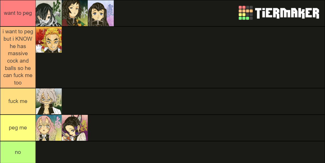 Demons Slayer Pillars Tier List Rankings) TierMaker