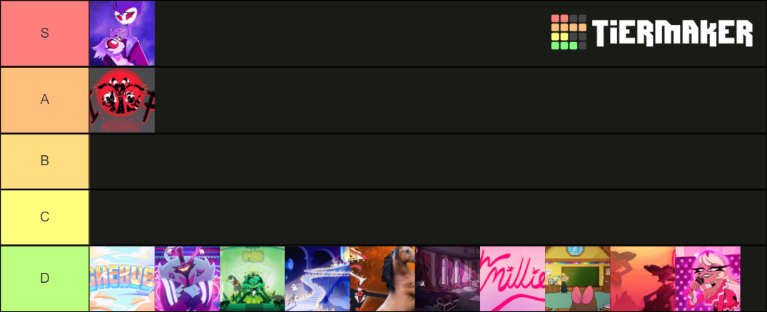 Helluva Boss Songs Tier List (Community Rankings) - TierMaker