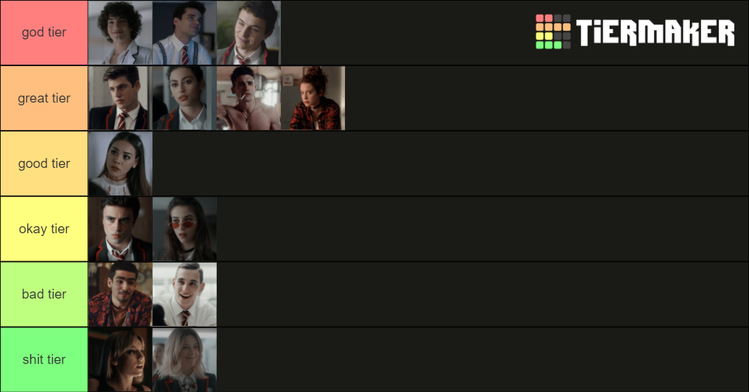 'elite' characters, ranked Tier List Rankings) TierMaker