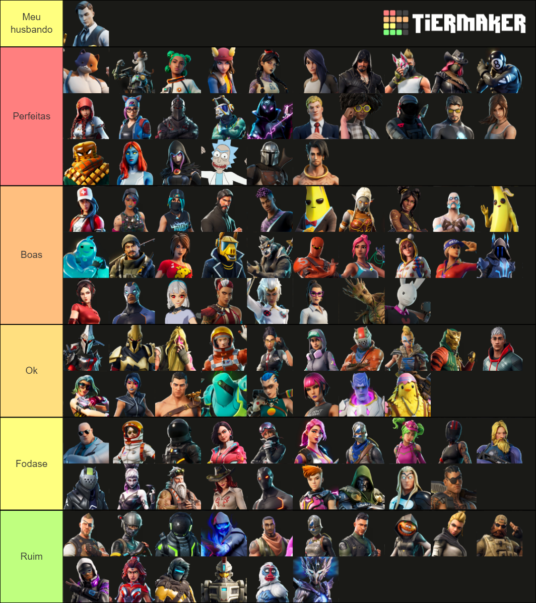 Fortnite Battle Pass Skins S2   C2S7 Tier List (Community Rankings