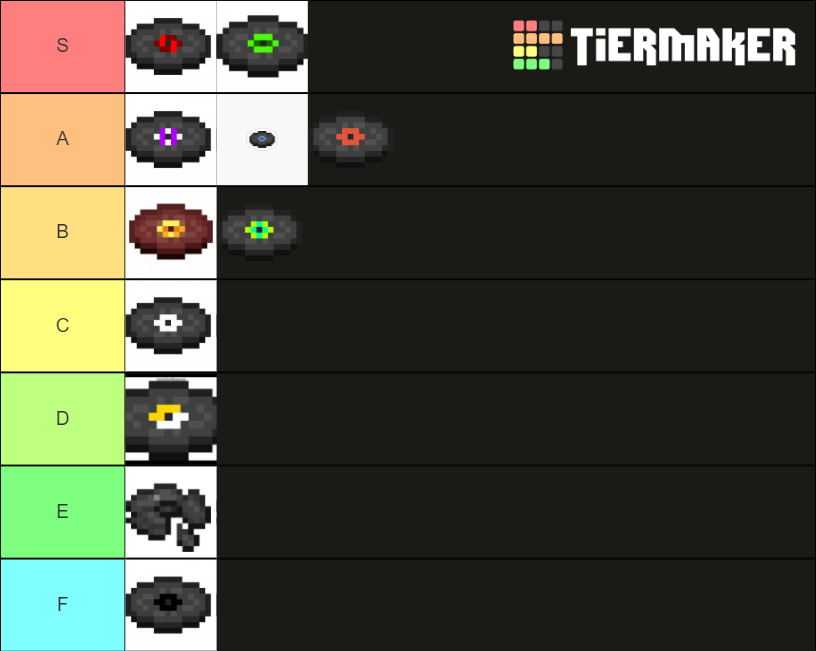 Minecraft Discs Tier List Rankings) TierMaker